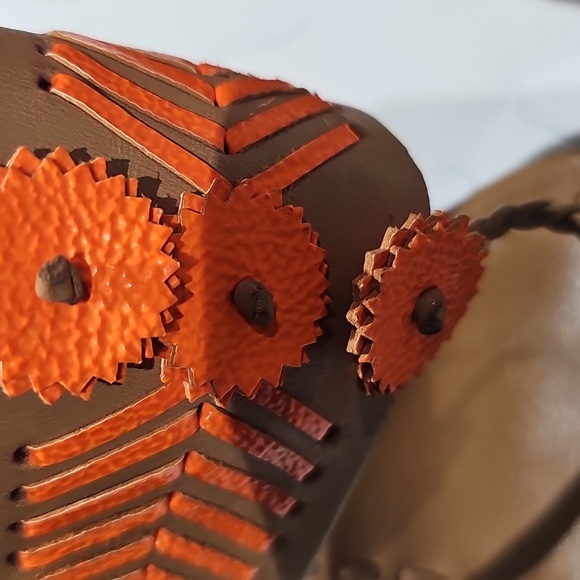 Tory Burch Caylon toe ring sandal 7.5 - Picture 5 of 9